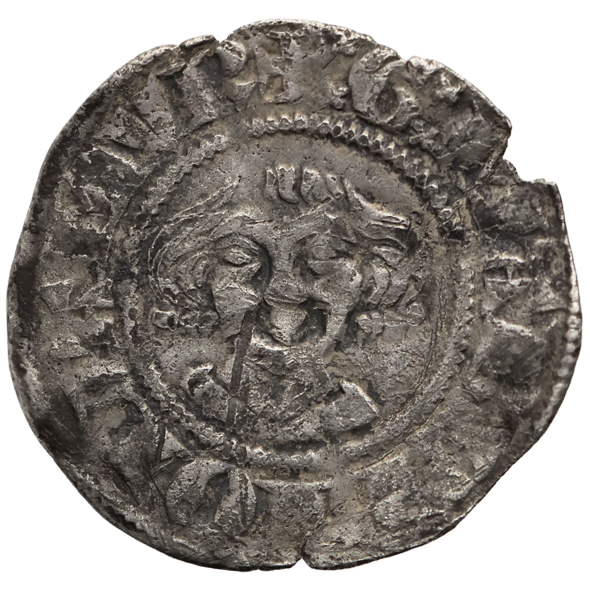 1290 - 1295 Sterling Guy of Dampierre Flanders Coin Namur Mint