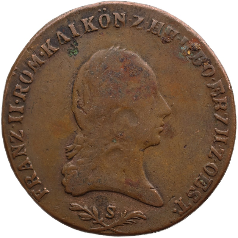 1800 S 6 Kreuzer Austria Coin Francis II