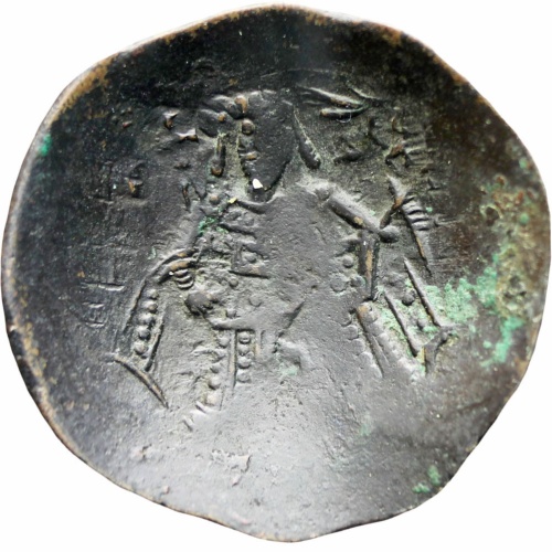 1143-1180 Manuel I Comnenus, Constantinople, Billon Aspron Trachy