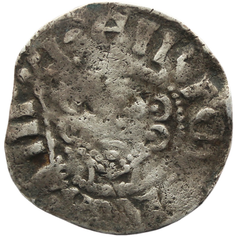 1251 – 1272 Henry III Long Cross Type One Penny England Silver Coin Canterbury