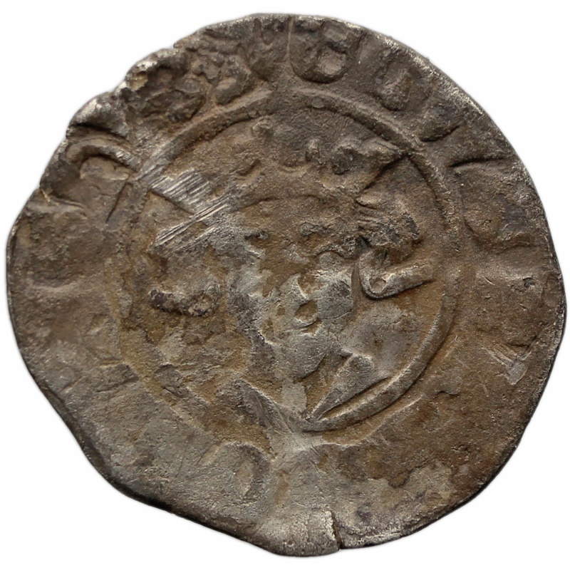 1307- 1327 England Edward II One Penny Coin Silver London Mint