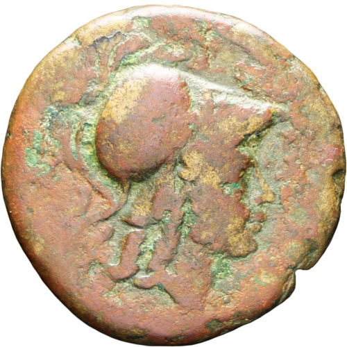 133-27 BC Pergamon, Mysia Ae Helmeted Athena