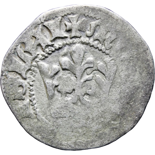 1386 - 1434 Władysław Jagiełło półgrosz crown Half Groschen Ladislaus Jagiello Poland Coin