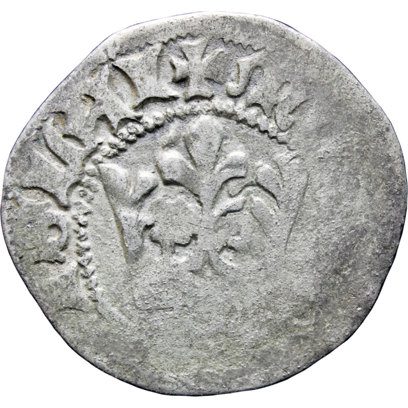 1386 - 1434 Władysław Jagiełło półgrosz crown Half Groschen Ladislaus Jagiello Poland Coin