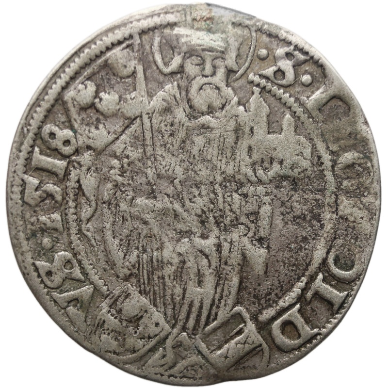 1518 Batzen Austrian Empire Coin Maximilian I St Veit