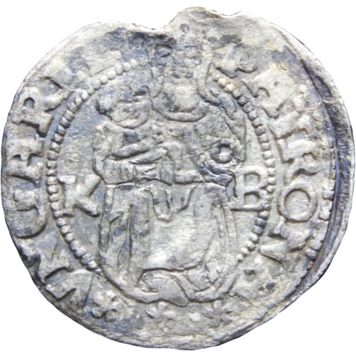 1526 – 1564 Hungary Ferdinand I Silver Denar Coin Kremnitz Mint