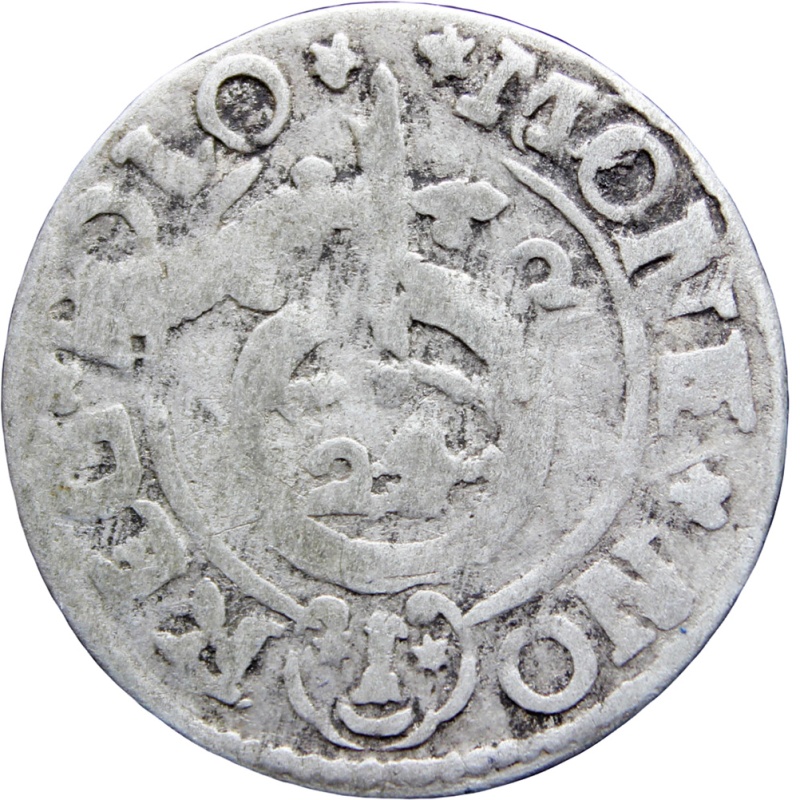 1622 Półtorak 3 Polker Sigismund III Polish–Lithuanian Commonwealth Silver Coin