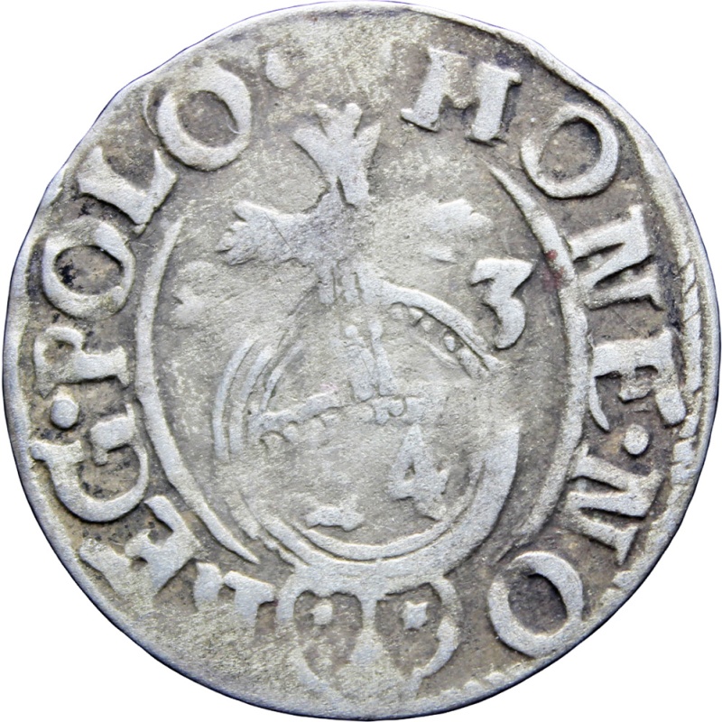 1623 Półtorak 3 Polker Sigismund III Polish–Lithuanian Commonwealth Silver Coin