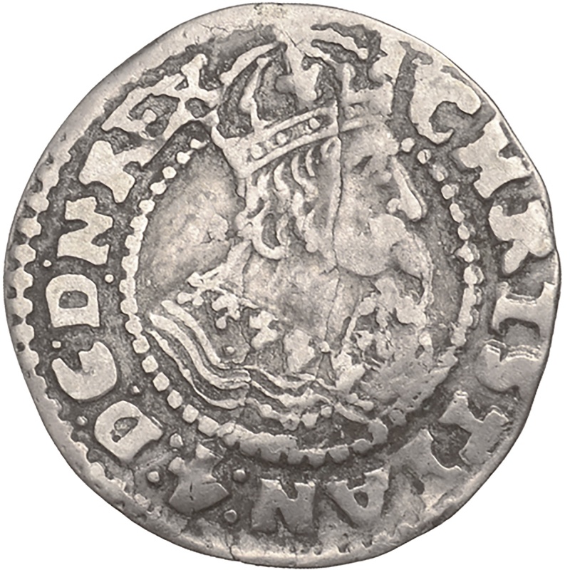 1646 1/16 Reichs Thaler Denmark Christian IV Coin Silver Legend type II; bust type II Denmark Gifts History