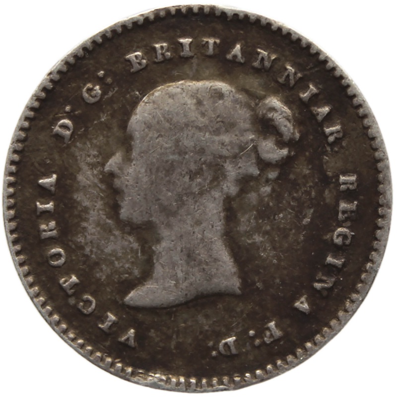 1838 2 Pence Queen Victoria Maundy Issues Silver Coin