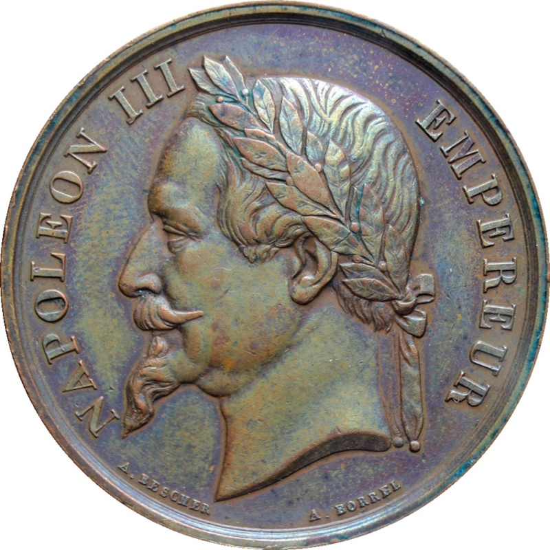 1865 Antique France Napoleon III Ville de Paris Enseignement du Dessin A. Bescher and A. Borrel