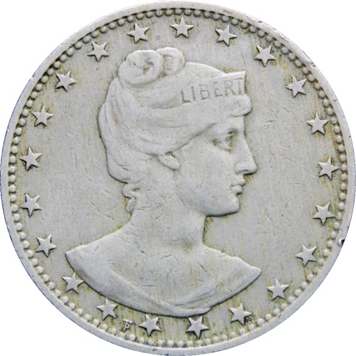 1901 MCMI 200 Reis Coin Brazil