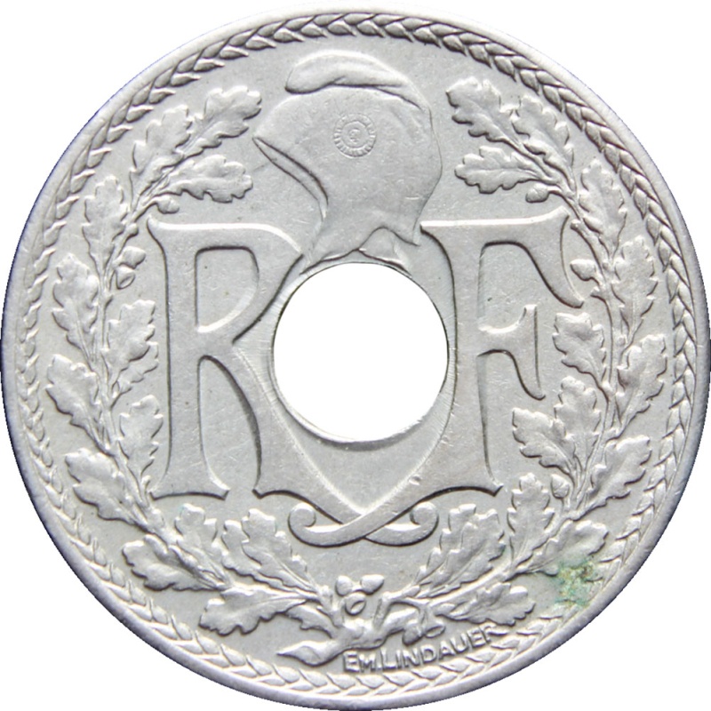 1929 France 10 Centimes Coin