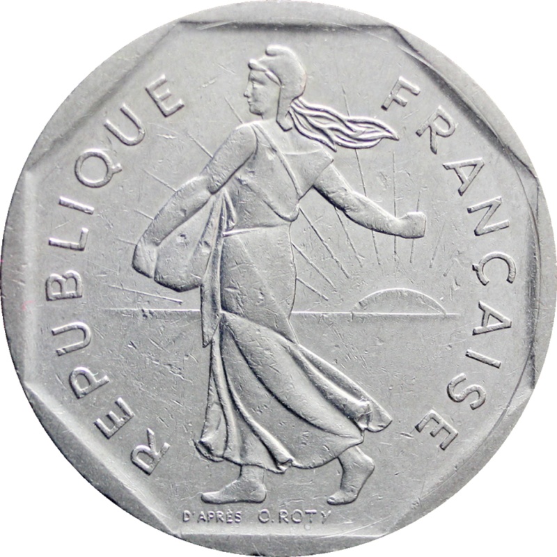 1979 2 Francs France Coin