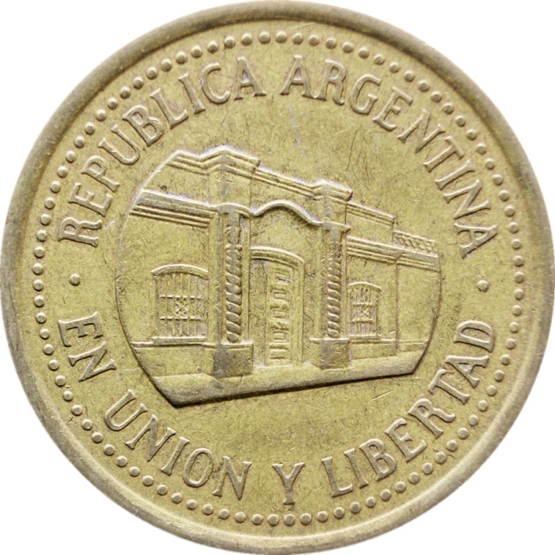 1994 Argentina 50 Centavos Coin