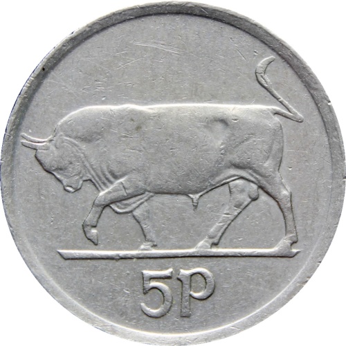 1996 Ireland 5 Pingin (small type)