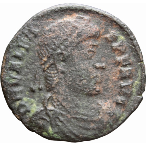 364 - 378 A.D Eastern Roman Empire Valens Bronze AE3 Coin Thessalonica Mint