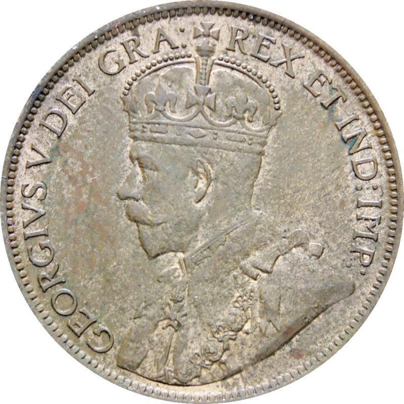 Canada 1914 One Cent George V Coin
