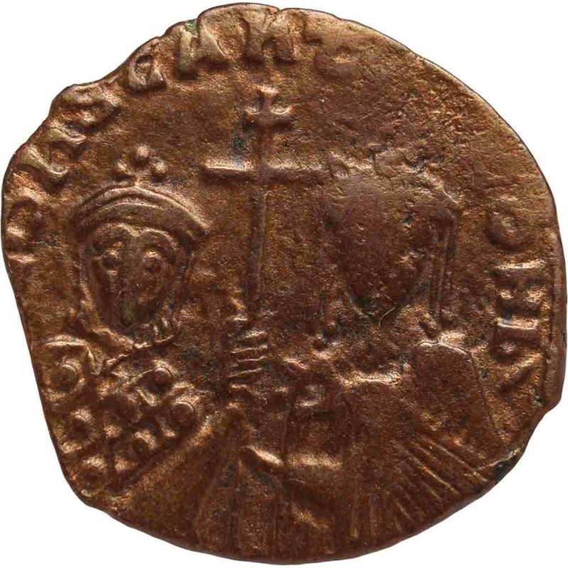 Empire of Byzantine, Constantine VII Porphyrogenitus Zoe Bronze Follis Coin