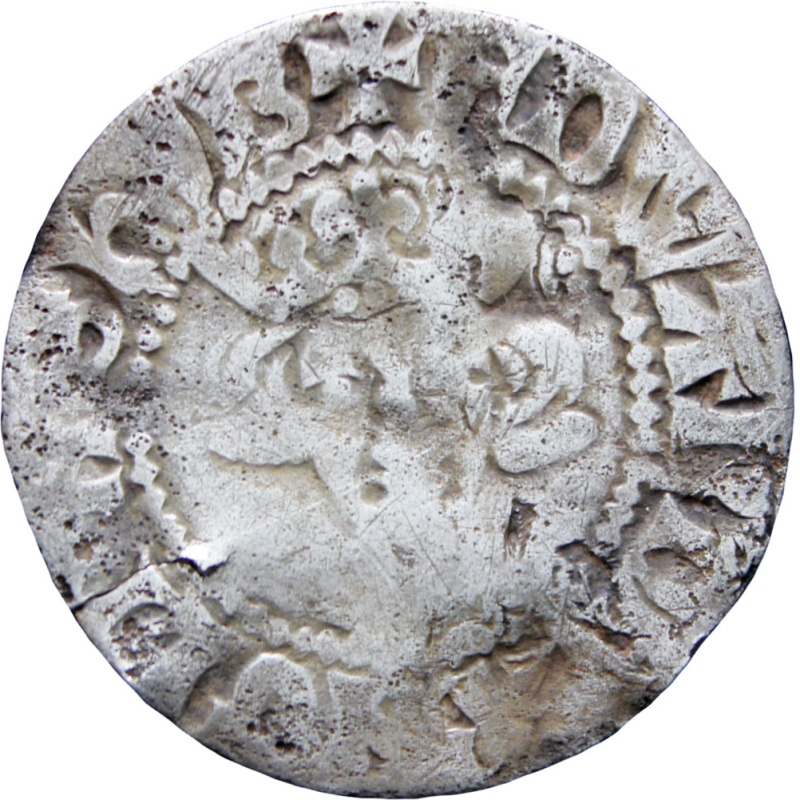 England 1279-1307 Edward I One Penny Coin Silver London Mint