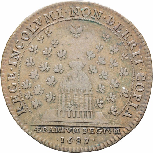 France 1687 Louis XIV Token Jeton