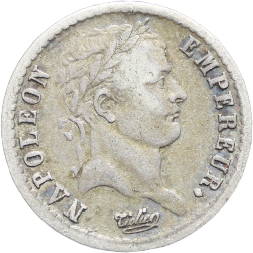 France Napoleon 1812 Demi Franc Silver Coin