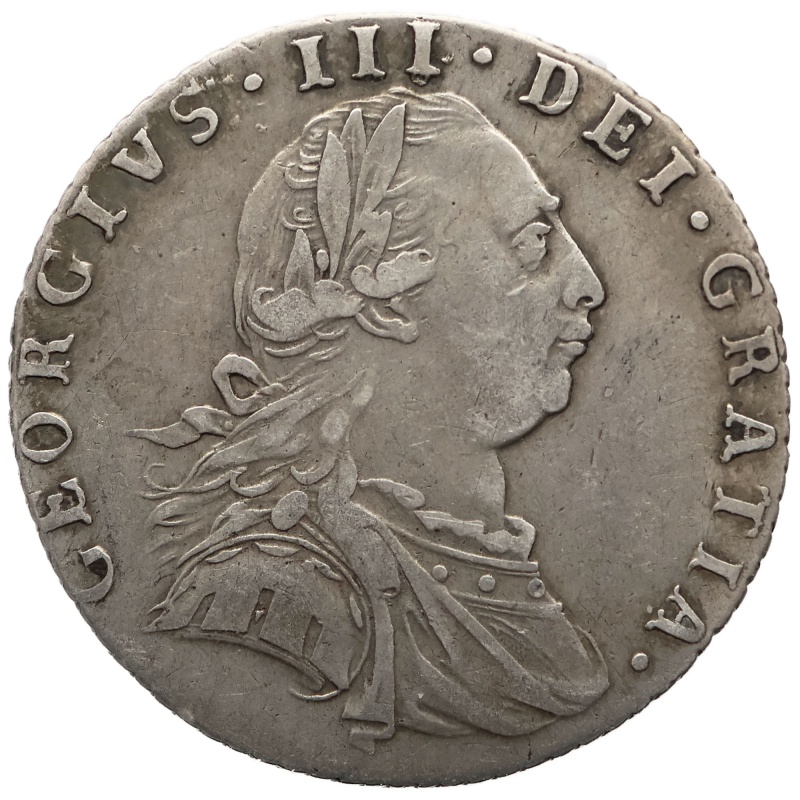 1787 6 Pence George III Coin UK Silver