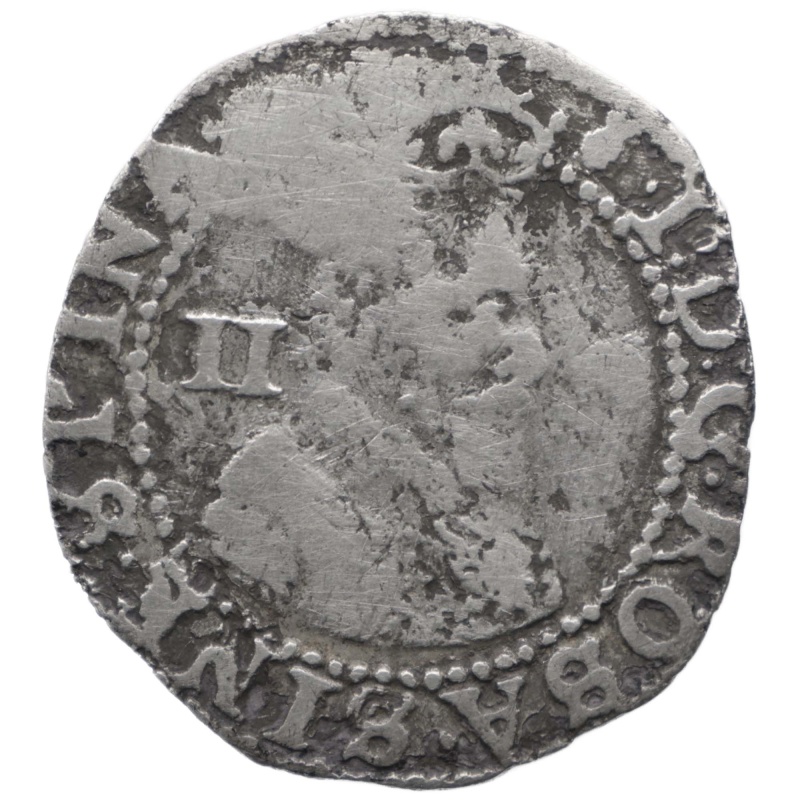 1603-1604 Half Groat James I England Coin 1st coinage Thistle Mintmark