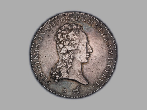 Italy, Granduchy of Tuscany Ferdinando III di Lorena (1791-1824). Francescone 1794