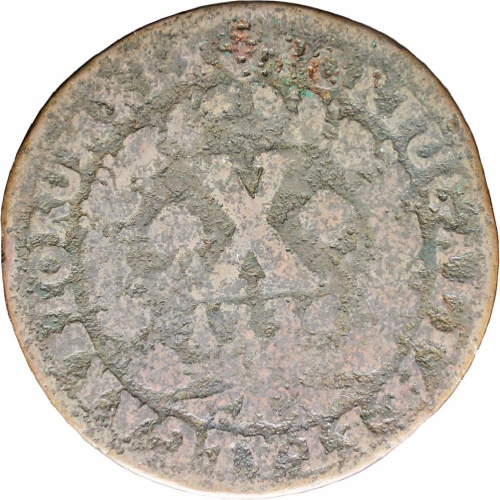 Portugal 1736 10 Reis John V Coin