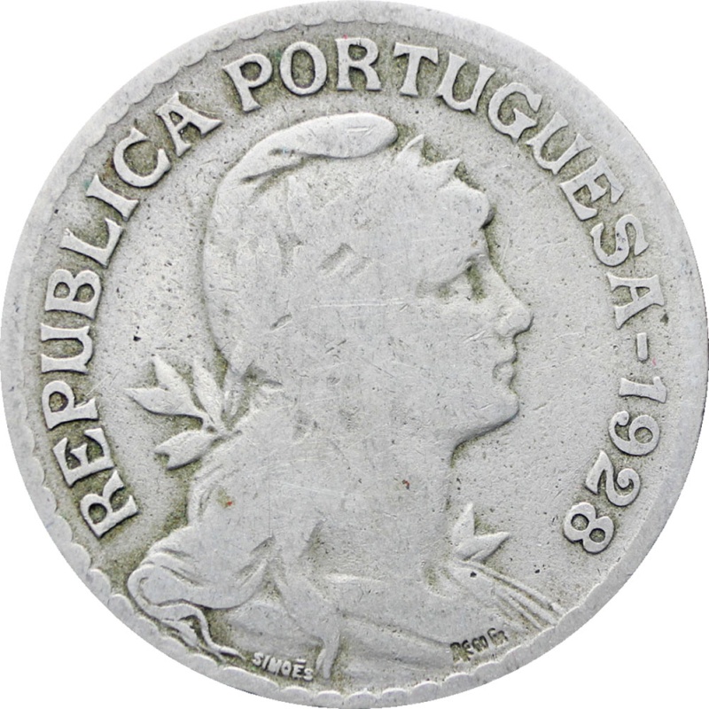 Portugal 1928 One Escudo Coin