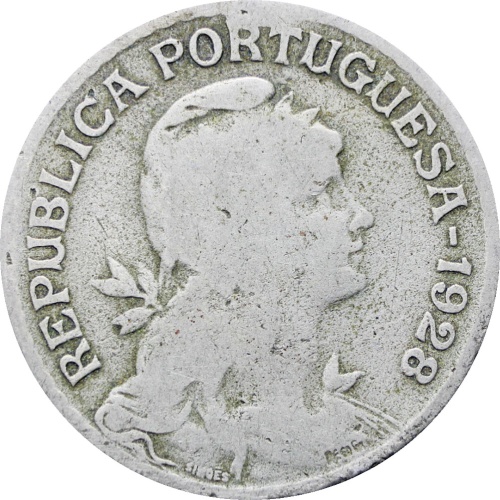 Portugal 1928 One Escudo Coin