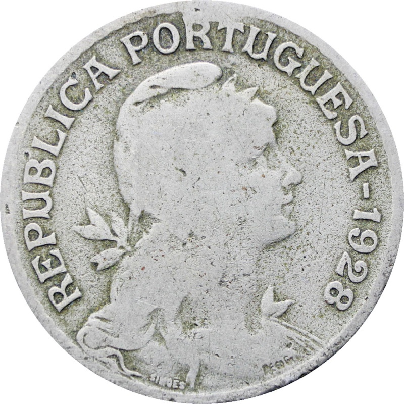 Portugal 1928 One Escudo Coin