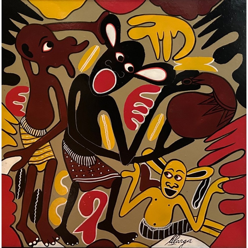 George Lilanga (1934-2005) - Senza titolo