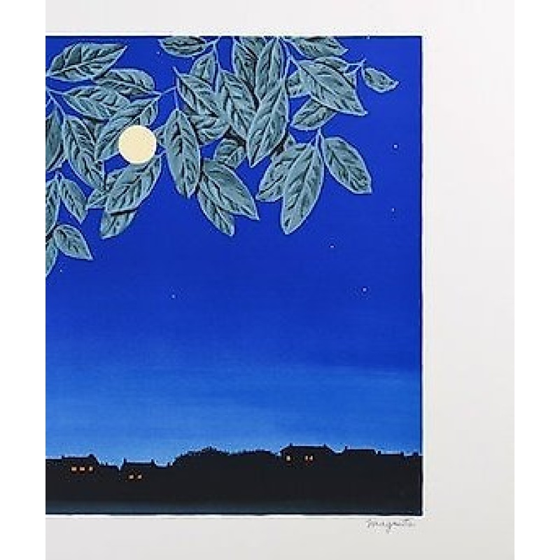 René Magritte (after) - La Page Blanche