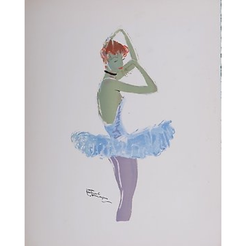 Jean-Gabriel Domergue (1889 - 1962) - La Parisienne : La Ballerine