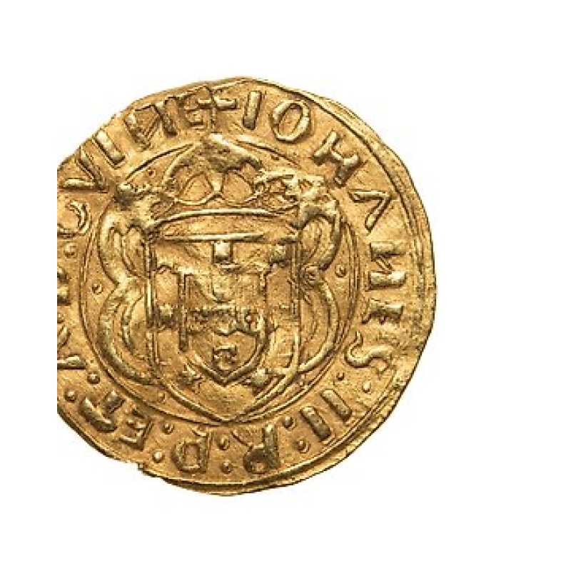 Portugal. D. João II (1481-1495). Cruzado (324 Reais Brancos) - Lisboa - GVI?E /GVI?E - 7 Castelos - 2º Tipo - Rara
