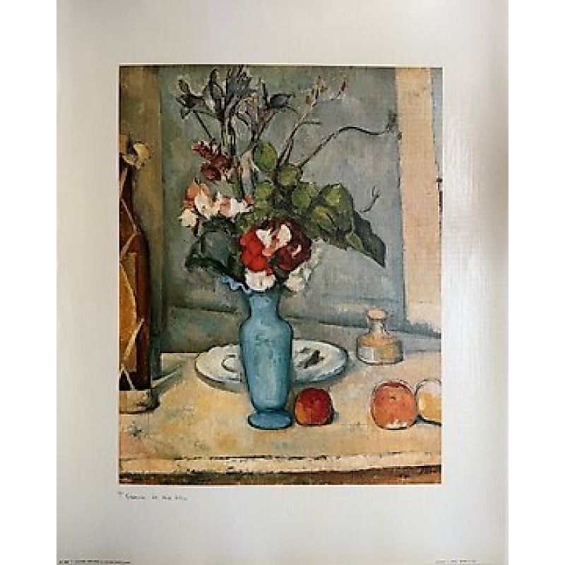 Paul Cézanne (1839-1906) - Le vase bleu
