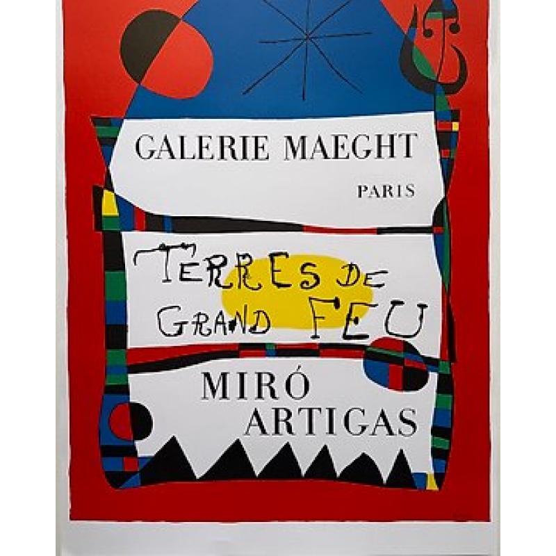 Joan Miro (1893-1983) - Terres de grand feu