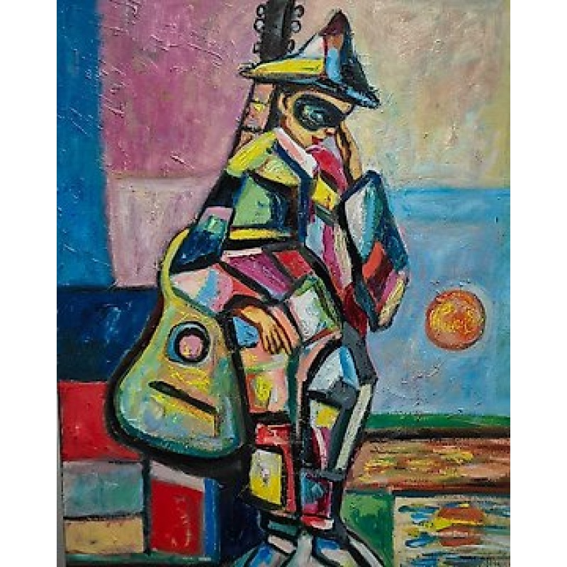Domenico Abriola (XX) - Arlecchino cerca l'Equilibrio