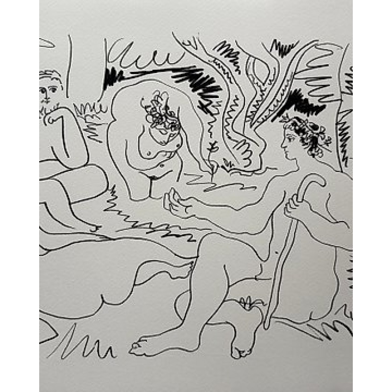 Pablo Picasso (1881-1973) - Le déjeuner sur l'herbe