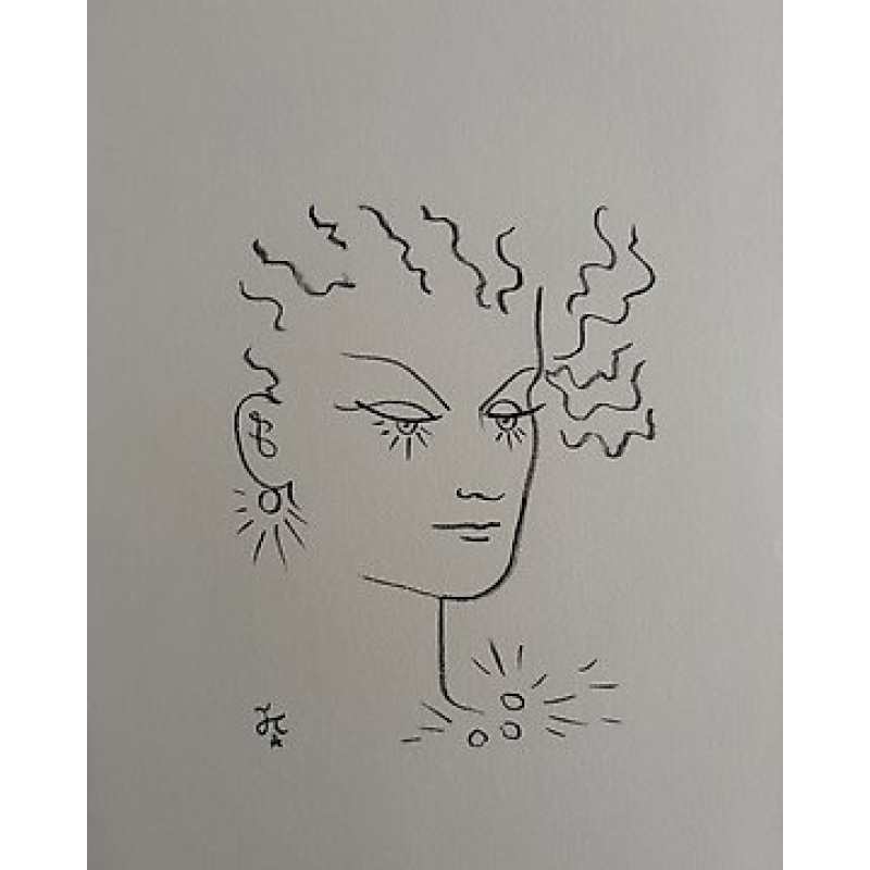 Jean Cocteau (1889-1963) - L'ensemble de perles