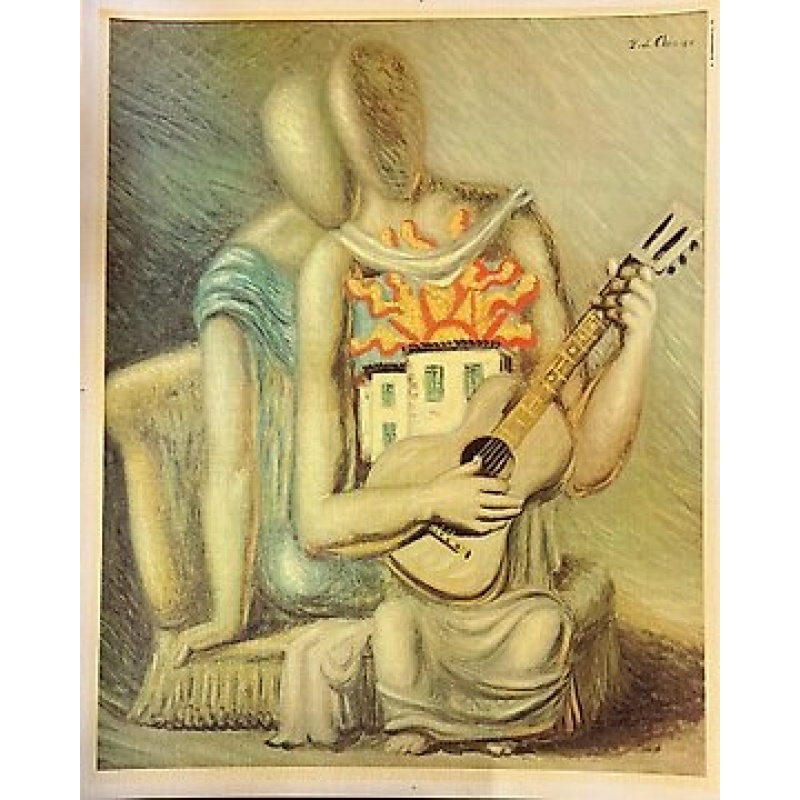 Giorgio De Chirico (1888-1978) D'après - L'Amour Chanteur