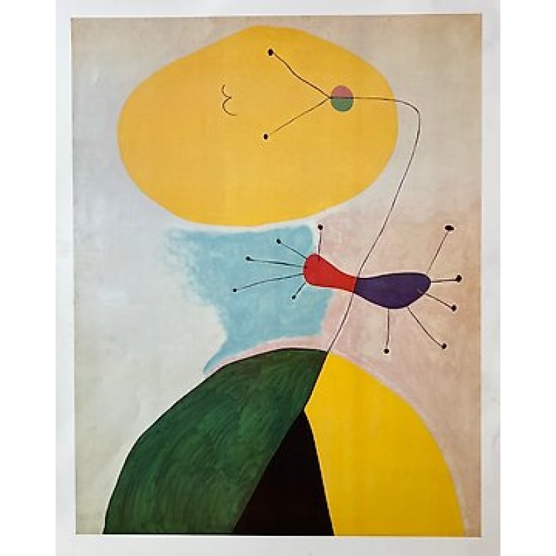 Joan Miro (1893-1983) - Sans titre