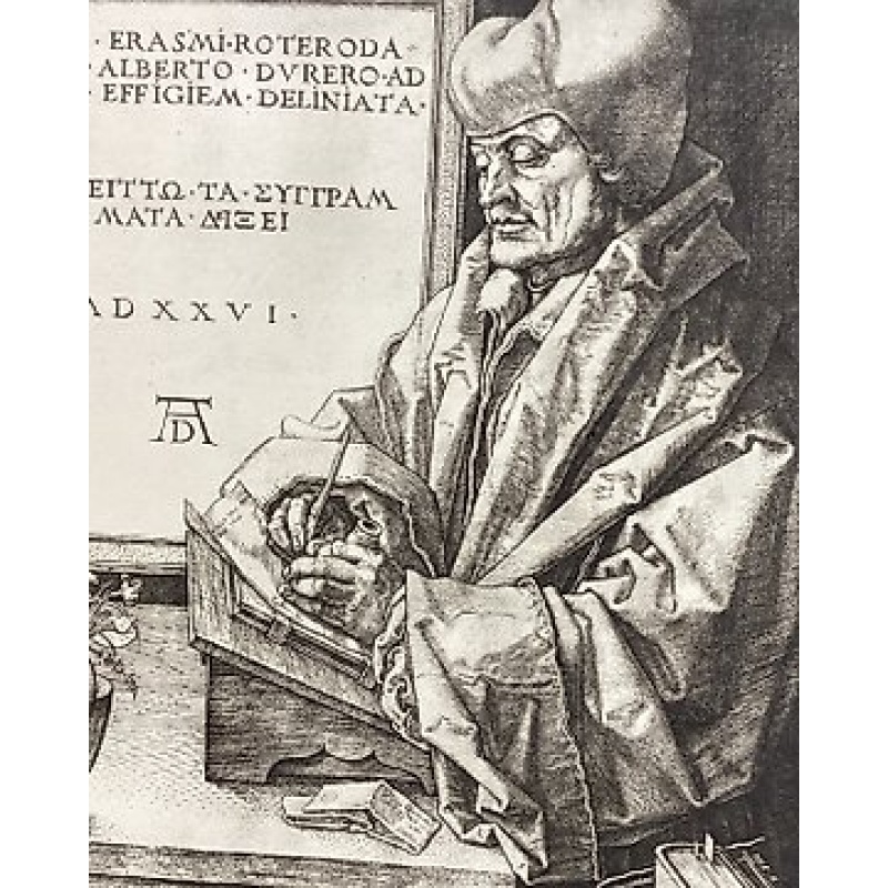 Albrecht Dürer (1471-1528), after - Desiderius Erasmus, also known as Erasmus of Rotterdam