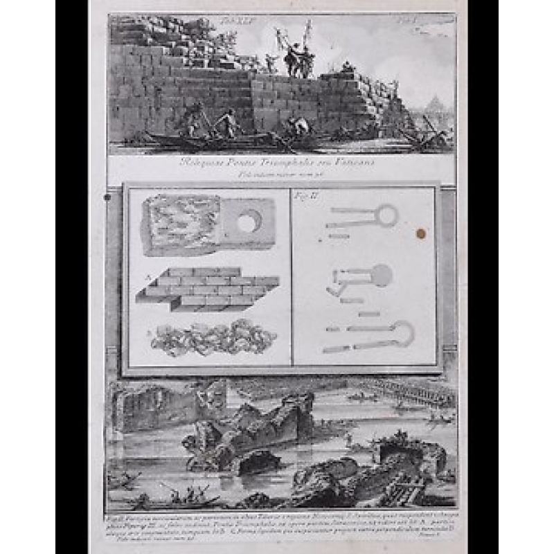 Giovanni Battista Piranesi (1720-1778) - Antiquités de Rome et de l'Italie