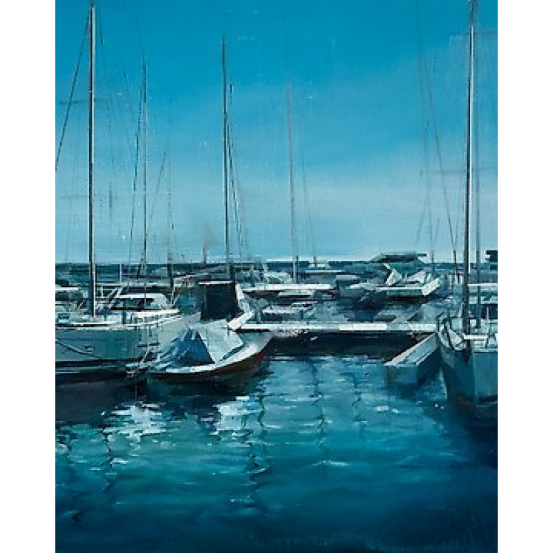 Li Feng (1977) - Blue scenery 001