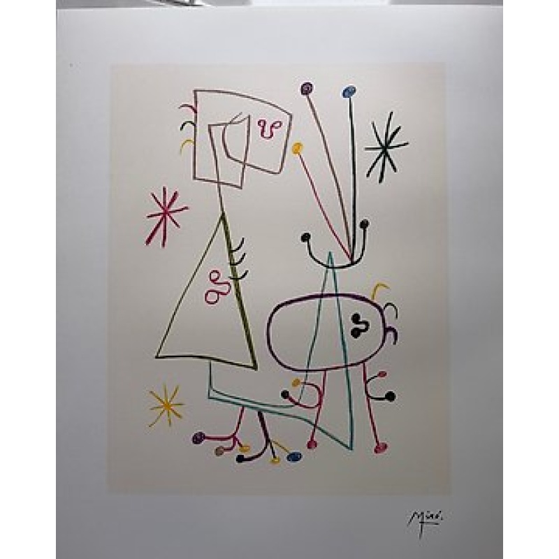 Joan Miro (1893-1983) - Parler seul II