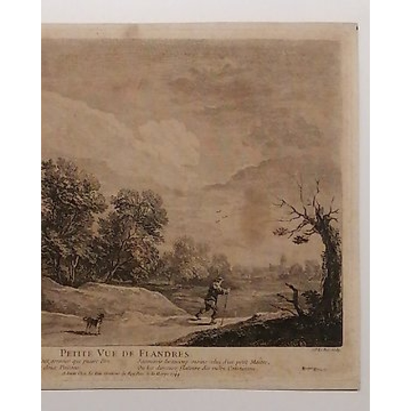 David Teniers le Jeune (1610–1690), d'après - Petite Vue de Flandres