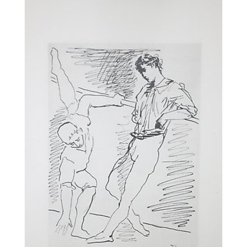 Pablo Picasso (1881-1973) - Ballet Serge Lifar (Paris-Ope9ra)